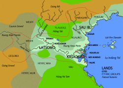 Map of the Ndak Empire c. -1900 YP