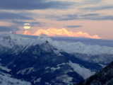 Snowcapped mountains